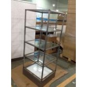 5 Layer Glass Trade Show Retail Shop Stand Marketing Displays